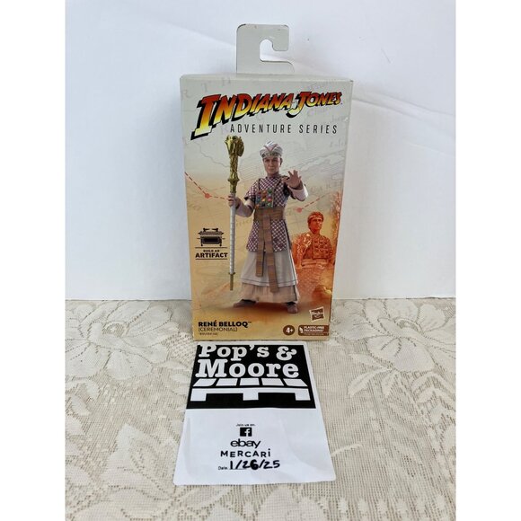 Indiana Jones Adventure Series René Belloq New With Box Defects - Picture 13 of 13